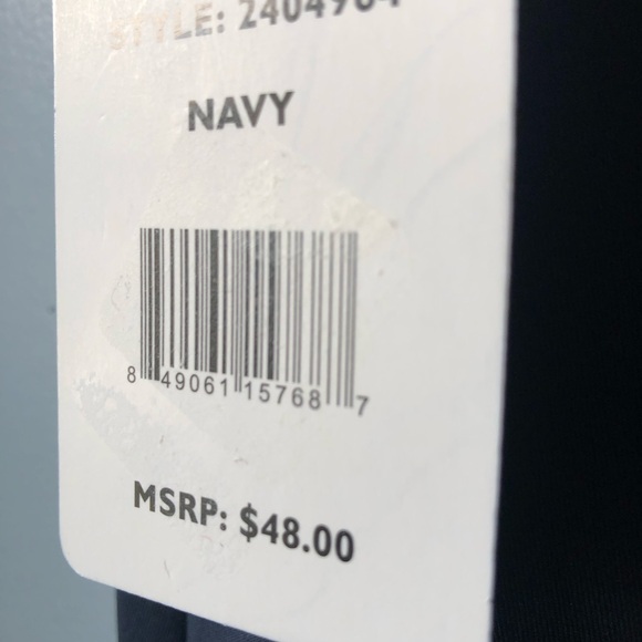 NWT VOGO Athletica Women’s Plus Size Skort Navy size 3X - Picture 7 of 11